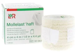 Bande de fixation cohésive Mollelast haft Velpeau Lohmann & Rausher