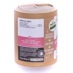 Bardane bio beauté de la peau Nat&Form - boite de 200 gélules