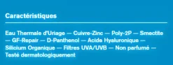 Bariéderm Cica crème réparatrice au Cu-Zn Uriage