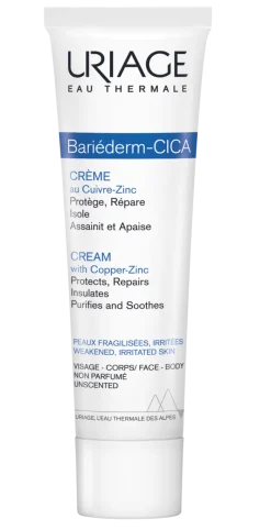 Bariéderm Cica crème réparatrice au Cu-Zn Uriage