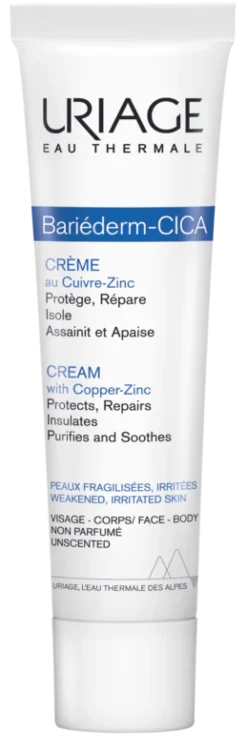 Bariéderm Cica crème réparatrice au Cu-Zn Uriage