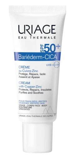 Bariéderm Cica-crème SPF 50+ Uriage - tube 40 ml