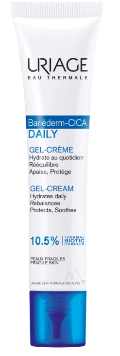 Bariéderm-Cica Daily gel-crème Uriage - tube de 40 ml