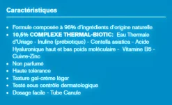 Bariéderm-Cica Daily gel-crème Uriage - tube de 40 ml