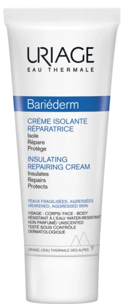 Bariéderm crème isolante réparatrice Uriage – tube 75 ml