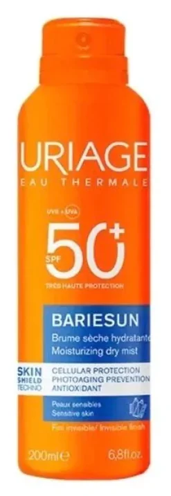 Bariésun Brume sèche hydratante SPF50+ Uriage - spray de 200ml