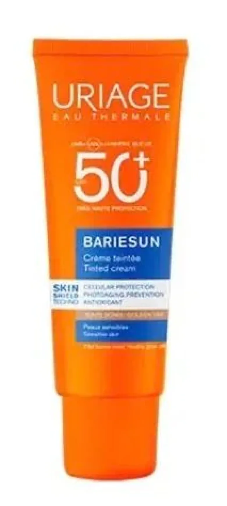 Bariésun Crème teintée dorée SPF50+ Uriage - tube de 50ml