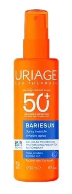 Bariésun spray invisibles SPF50+ sans parfum Uriage - spray de 200ml