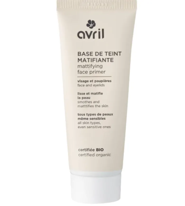 Base de teint bio matifiante Avril - tube de 30ml