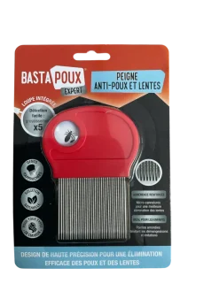 BastaPoux expert peigne anti-poux et lentes PediAct - boite de 1 peigne