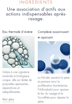 Baume après-rasage hydratant réparateur Avène men - tube de 75 ml