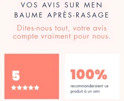 Baume après-rasage hydratant réparateur Avène men - tube de 75 ml
