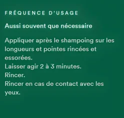 Baume après-shampooing au lin bio Klorane - tube de 200ml