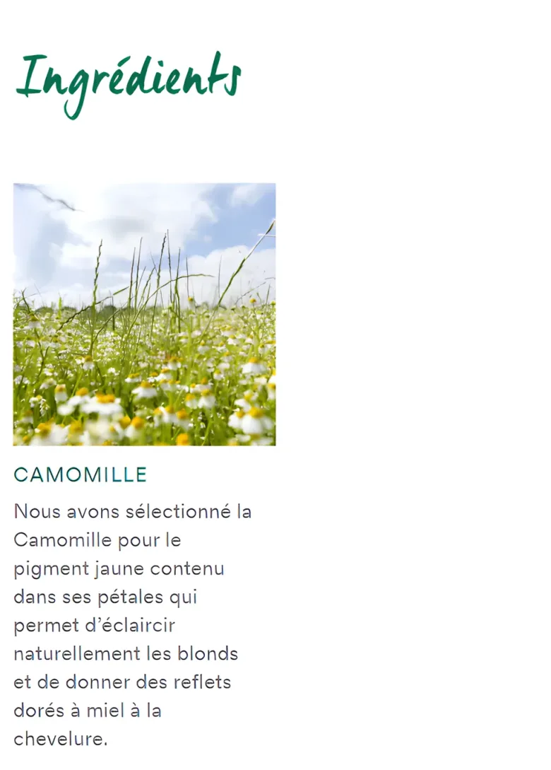 Baume après-shampooing à la camomille reflet blond Klorane - tube de 200 ml
