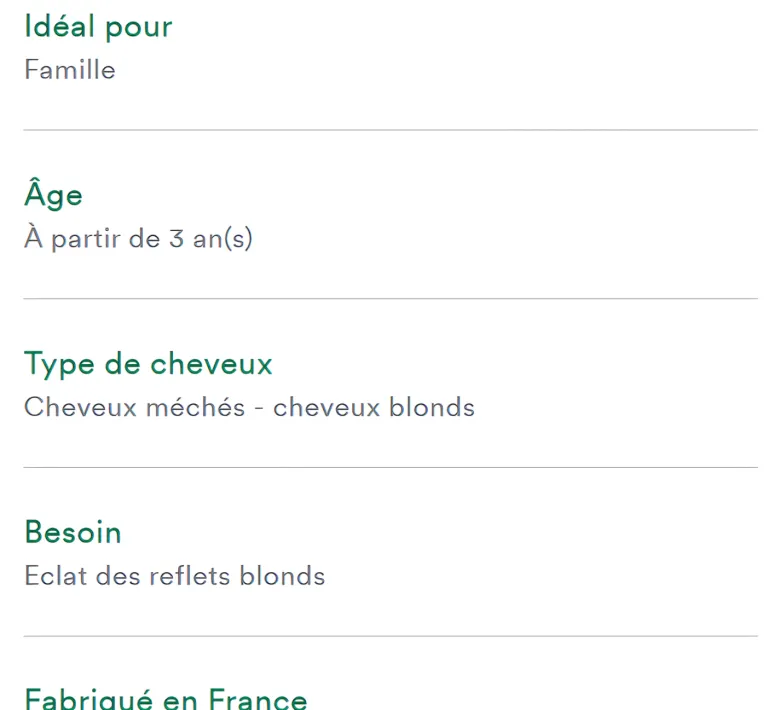 Baume après-shampooing à la camomille reflet blond Klorane - tube de 200 ml