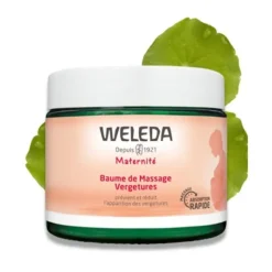 Baume de massage vergetures Weleda Maternité - pot de 150ml