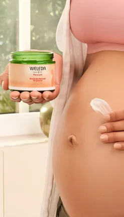 Baume de massage vergetures Weleda Maternité - pot de 150ml