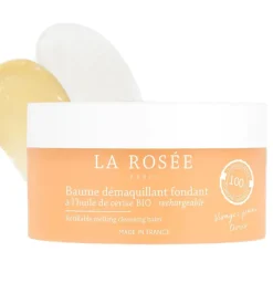 Baume démaquillant fondant rechargeable La Rosée