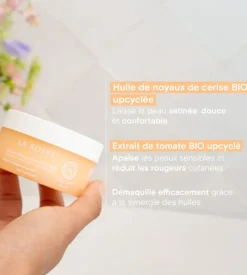 Baume démaquillant fondant rechargeable La Rosée
