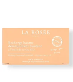 Baume démaquillant fondant rechargeable La Rosée