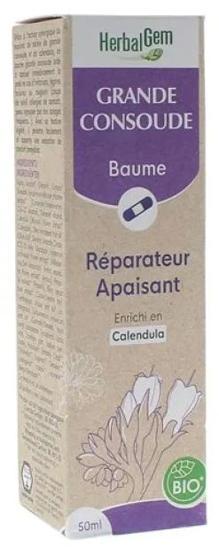 Baume à la grande consoude Herbalgem - tube de 50 g