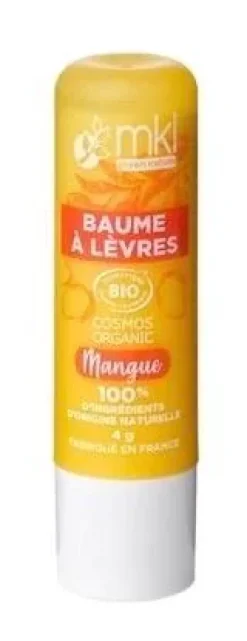 Baume à lèvres bio Mangue MKL Green Nature - 1 stick de 4g