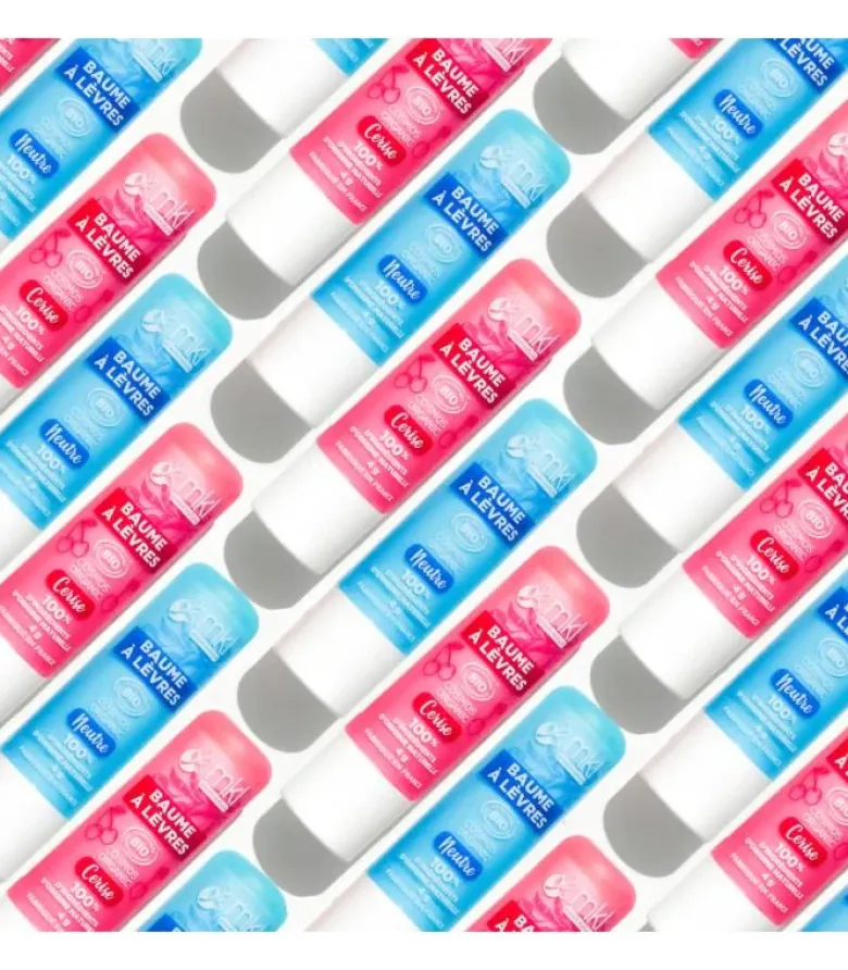 Baume à lèvres bio Sans parfum MKL Green Nature - 1 stick de 4g