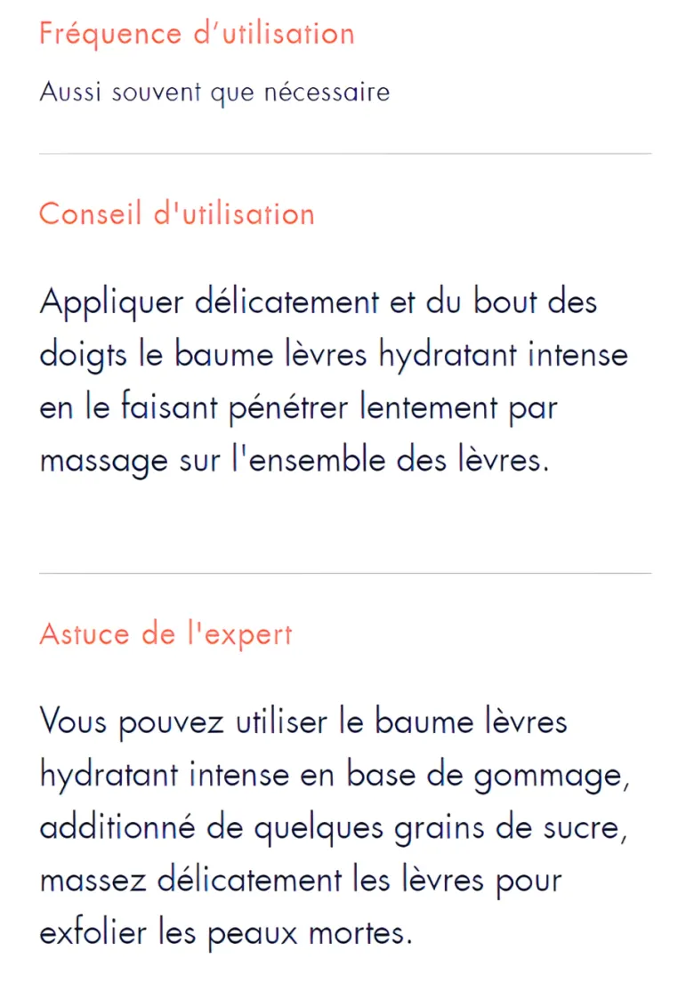Baume lèvres hydratation intense 24H Avène - pot de 10g