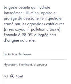 Baume lèvres hydratation intense 24H Avène - pot de 10g
