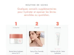 Baume lèvres hydratation intense 24H Avène - pot de 10g