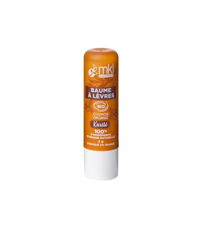 Baume à lèvres Karité bio MKL Green Nature - stick de 4g