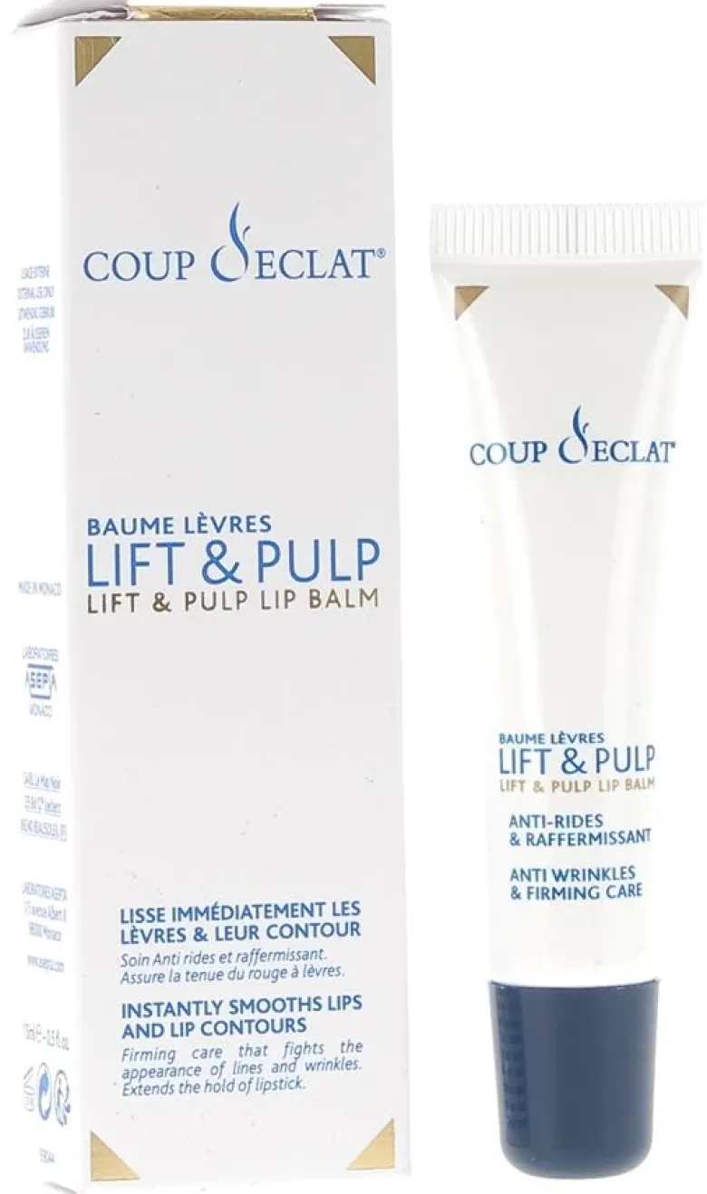Baume lèvres lift & pulp Coup d'éclat - tube de 15 ml