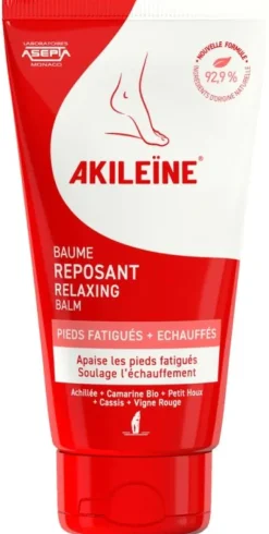 Baume reposant pieds fatigués Akileïne - tube de 75 ml