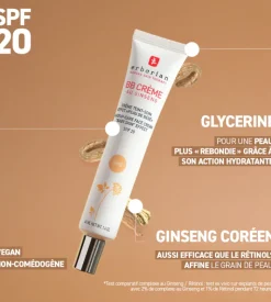BB crème au ginseng teinte caramel Erborian - tube de 15ml