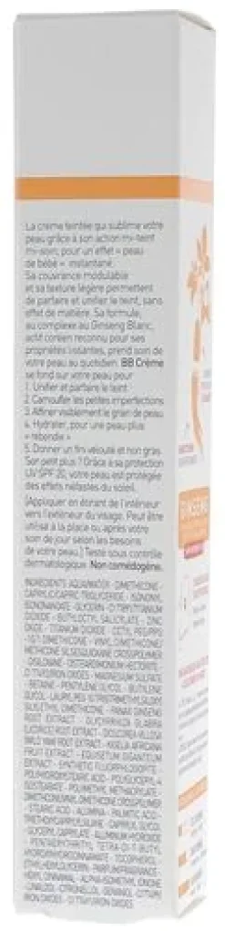 BB Crème au ginseng teinte nude Erborian