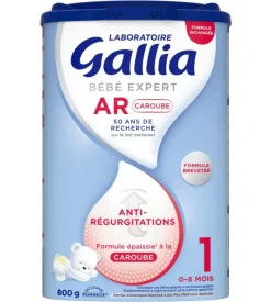 Bébé Expert AR Caroube Lait en poudre 1er âge Gallia - pot de 800g