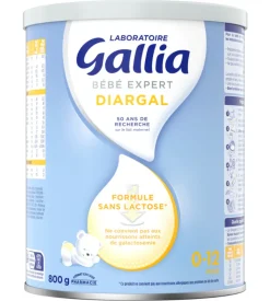 Bébé expert diargal formule sans lactose Gallia - pot de 800g
