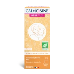 Bébé Tux bio Calmosine - flacon de 100ml
