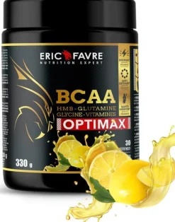 BCAA optimax saveur citron Eric Favre - pot de 330g