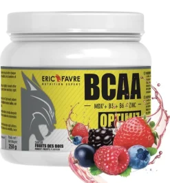 BCAA Optimiz saveur fruit des bois Eric Favre - pot de 250g