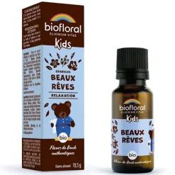 Beaux rêves fleurs de bach granules Biofloral - flacon de 19,5g