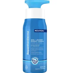 BepanthenDerma Gel Lavant Doux Corps 400 ml Peaux sèches et sensibles