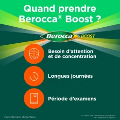 Berocca Boost goût cola effet coup de fouet – 14 sticks