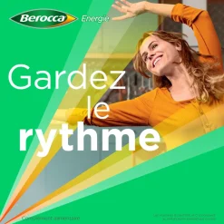 Berocca Energie Vitamine B et C, magnésium et Zinc 60 comprimés pellicules