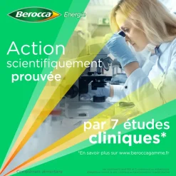 Berocca Energie Vitamine B et C, magnésium et Zinc 60 comprimés pellicules