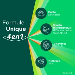 Berocca Immunité Défense Vitamine D, C, B et Zinc Lot de 2 x 28 gélules végétales