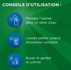 Berocca® Magnésium Fatigue/nervosité Mémoire/Concentration - boîte de 14 sachets