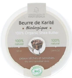 Beurre de Karité Bio peaux sèches et sensibles Laboratoire Haut-Ségala - pot de 50 ml