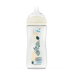 Biberon anti-colique tétine multi-perforée +6mois Dodie - biberon de 330ml