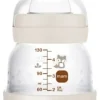 Biberon Easy Start anti-colique 0 mois débit 0 sable Mam - 1 biberon de 130ml
